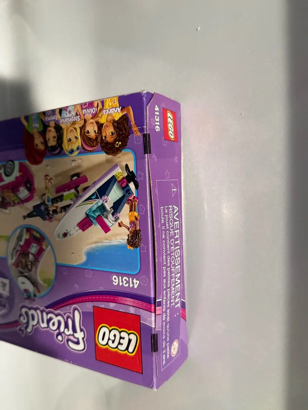 LEGO Friends Andrea Boat and Convertible Playset - Purple